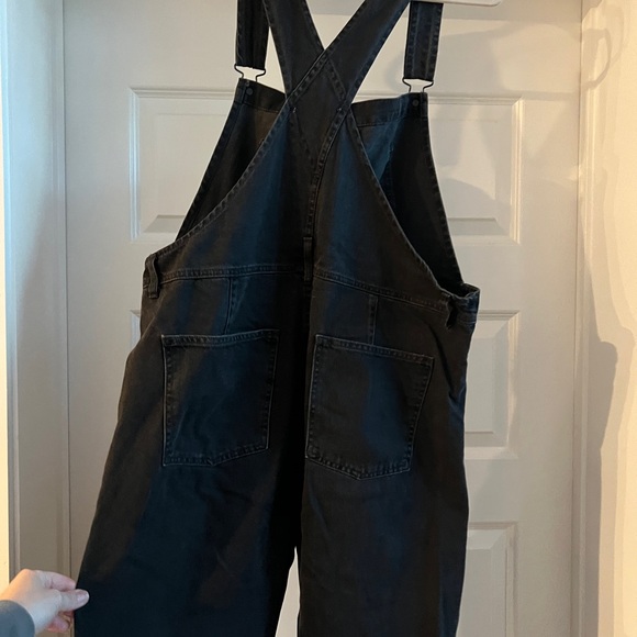 We The Free Ziggy Denim Overalls Black size large - Picture 5 of 6
